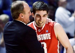 Thad Matta and Mr. Threebler