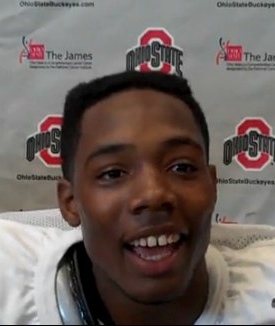 Guiton was all smiles after the 2010 spring game
