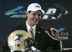 Will Akron coach Rob Ianello still be smiling in November?