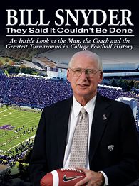 "I am not satisfied with proving my critics wrong. I MUST PEN MYSELF A BOOK SO MY CONQUEST STANDS FOR ALL OF ETERNITY. I AM BILL SNYDER."