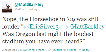You're still a douche, Matt Barkley. AND YOU BETTER STAY THE HELL AWAY FROM THE BROWNS, SUNSHINE.