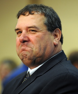 Is Hoke thinking of the recruiting class he is putting together or last night's dinner?