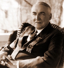 Warren G. Harding; the G stands for Cocaine.