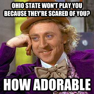 CONDESCENDING WONKA WOULD LIKE A WORD WITH YOU, UC FAN