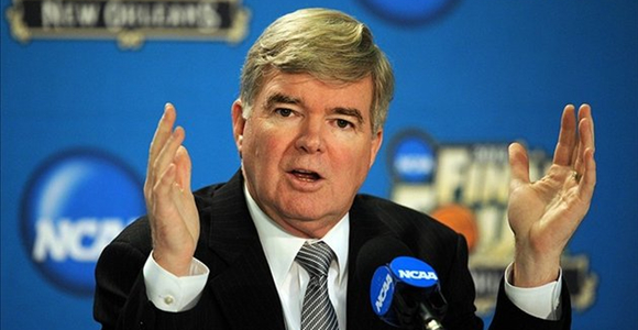 Mark Emmert will take an unprecedented step when he hands down a punishment to Penn State