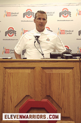 With each passing day, Urban Meyer is feeling better and better about his Buckeyes With each passing day, Urban Meyer is feeling better and better about his Buckeyes