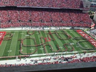 Alumni and TBDBITL perform quad Script Ohio Saturday