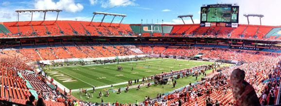 SUN LIFE STADIUM IS EXCITEMENT