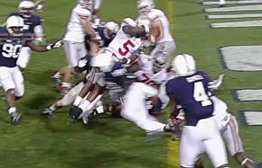 Braxton Miller's touchdown leap was nice, but his juke may have been nicer