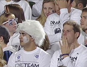 Ultimately, the whiteout held by Penn State students turned into infinite sadness