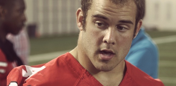 Zach Boren will see some action at linebacker tonight in Bloomington