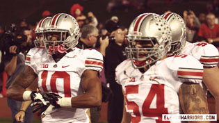 Ryan Shazier and John Simon both turned in All-Big Ten seasons for the Buckeyes Ryan Shazier and John Simon both turned in All-Big Ten seasons for the Buckeyes