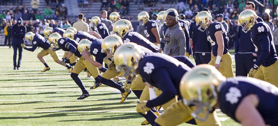 Notre Dame football [Scott W. Grau/Icon Sportswire]