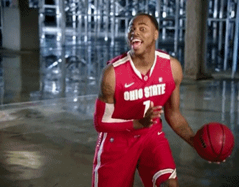 Happiness is Deshaun Thomas mid-photoshoot crossover