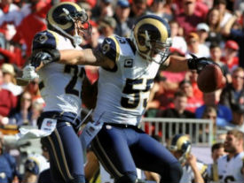 James Laurinaitis is becoming one of the best MLBs in the NFL.