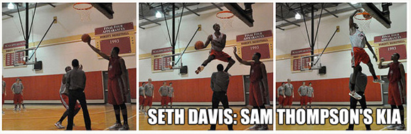 Seth Davis is Sam Thompson's Kia
