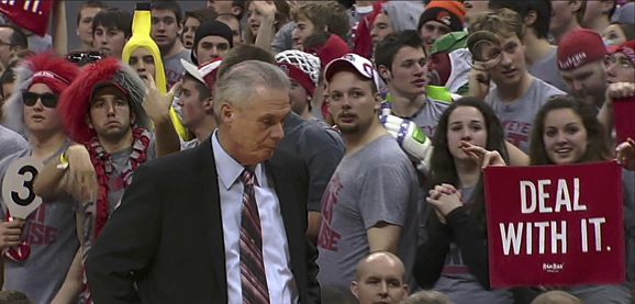 Bo Ryan, dealing with it since back in the day