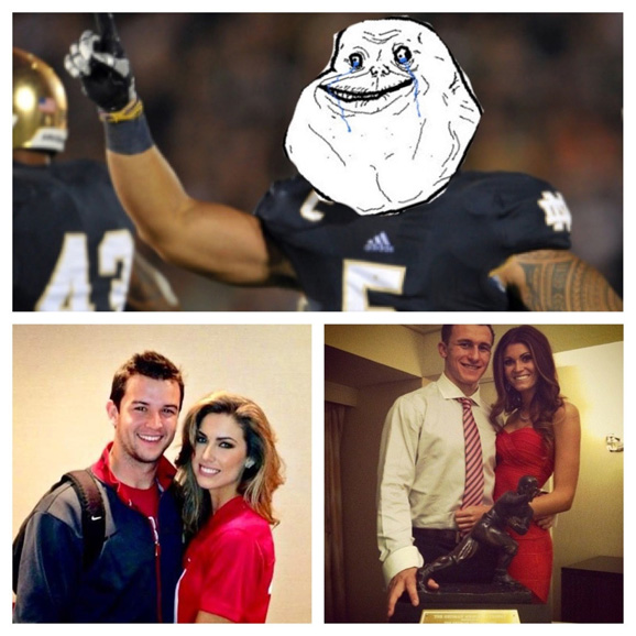 Manti Te'o is forever alone