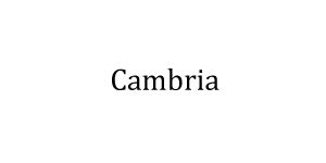 Cambria So Hard