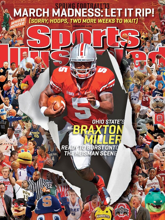 Braxton Miler on the Cover of the March 4, 2013 issue of Sports Illustrated