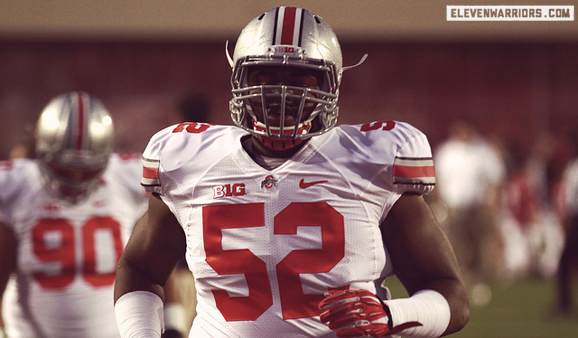 Ohio State's Johnathan Hankins should be the first Buckeye selected in the 2013 NFL Draft