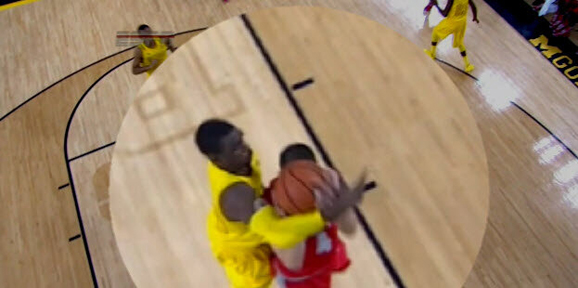 Tim Hardaway Jr. hammers Aaron Craft at the buzzer