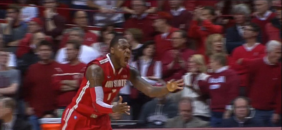 Deshaun Thomas helped lead the Buckeyes to a huge win in Bloomington