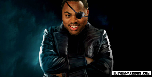 DESHAUN THOMAS AS NICK FURY, BADGER KILLER