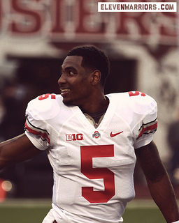 Braxton Miller will play quarterback for the Scarlet Team