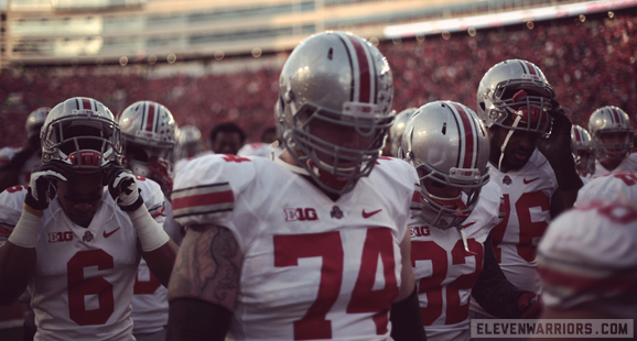 Ohio State's Jack Mewhort is growing into a beast on the offensive line.