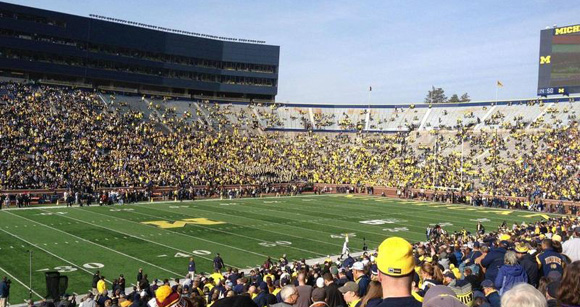 Michigan Students don't really give two shits about football, it appears