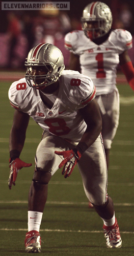 Noah Spence is drawing spring practice raves as a nearly unblockable guy off the defensive line.