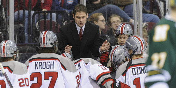 Steve Rohlik takes over as the 9th head coach in Ohio State men's ice hockey program history.