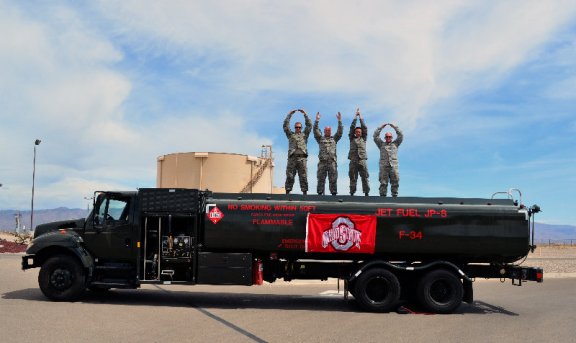 O-H-I-O from Holloman Air Force Base