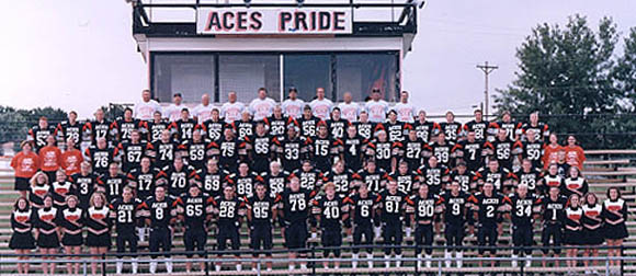 The 2000 team captured the Division V state football championship