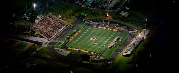 Centerville Stadium, home of the Elks