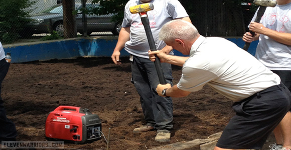 Kerry Coombs does everything with a vigor.