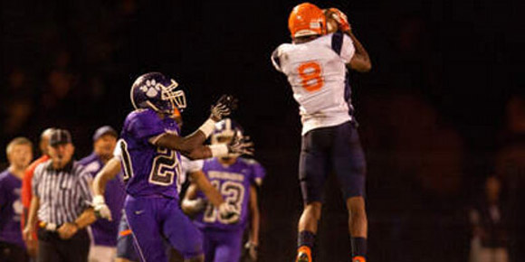 Wide receiver Lonnie Johnson of Gary West Side committed to play football for Urban Meyer