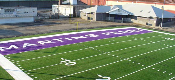 Martins Ferry, where football is king.