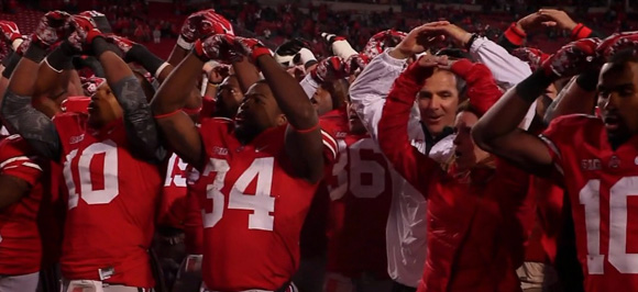 Urban Meyer is happy at home. Can he match Saban's feat?