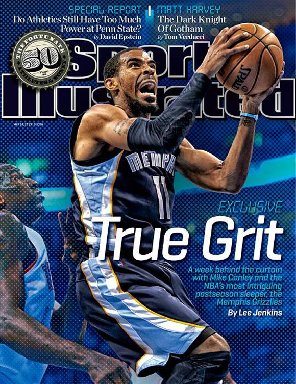 Mike Conley and the Memphis Grizzlies on the cover of the latest SI