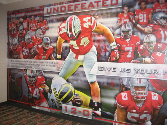 The 2012 team wall