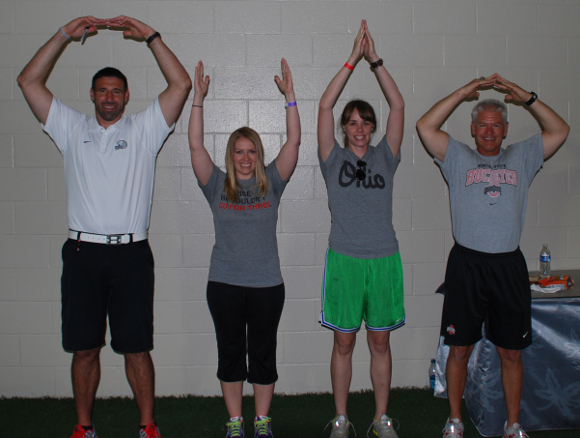 O-H-I-O, including Mike Vrabel and Kerry Coombs