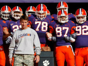 Dabo's not afraid to break the dress code.