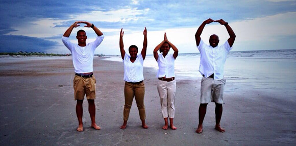 Stephen Collier and his family are all Buckeye