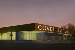 Covelli Arena will be home to the gymnastics, wrestling, volleyball and fencing teams.