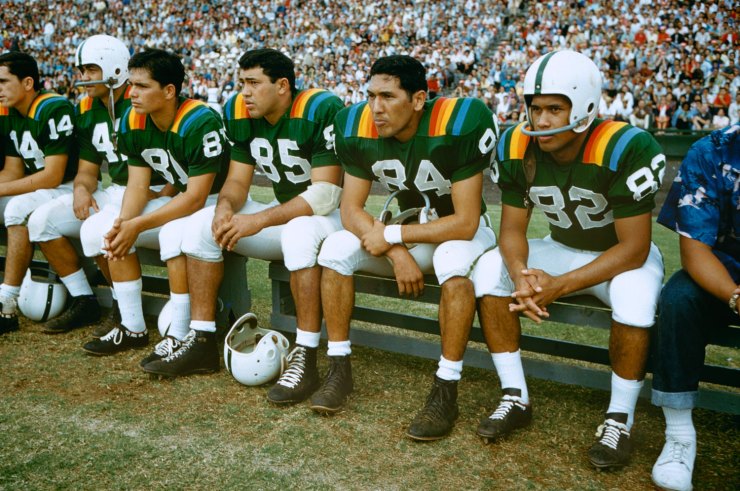 Hawaii Rainbow Warriors 1959 uniforms