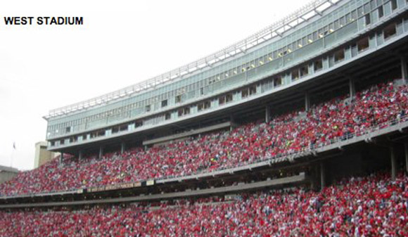 Permanent lights will go in over Ohio Stadium's east and west stands