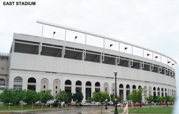 Permanent lights will go in over Ohio Stadium's east and west stands