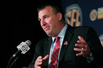 Bielema breathing heavy